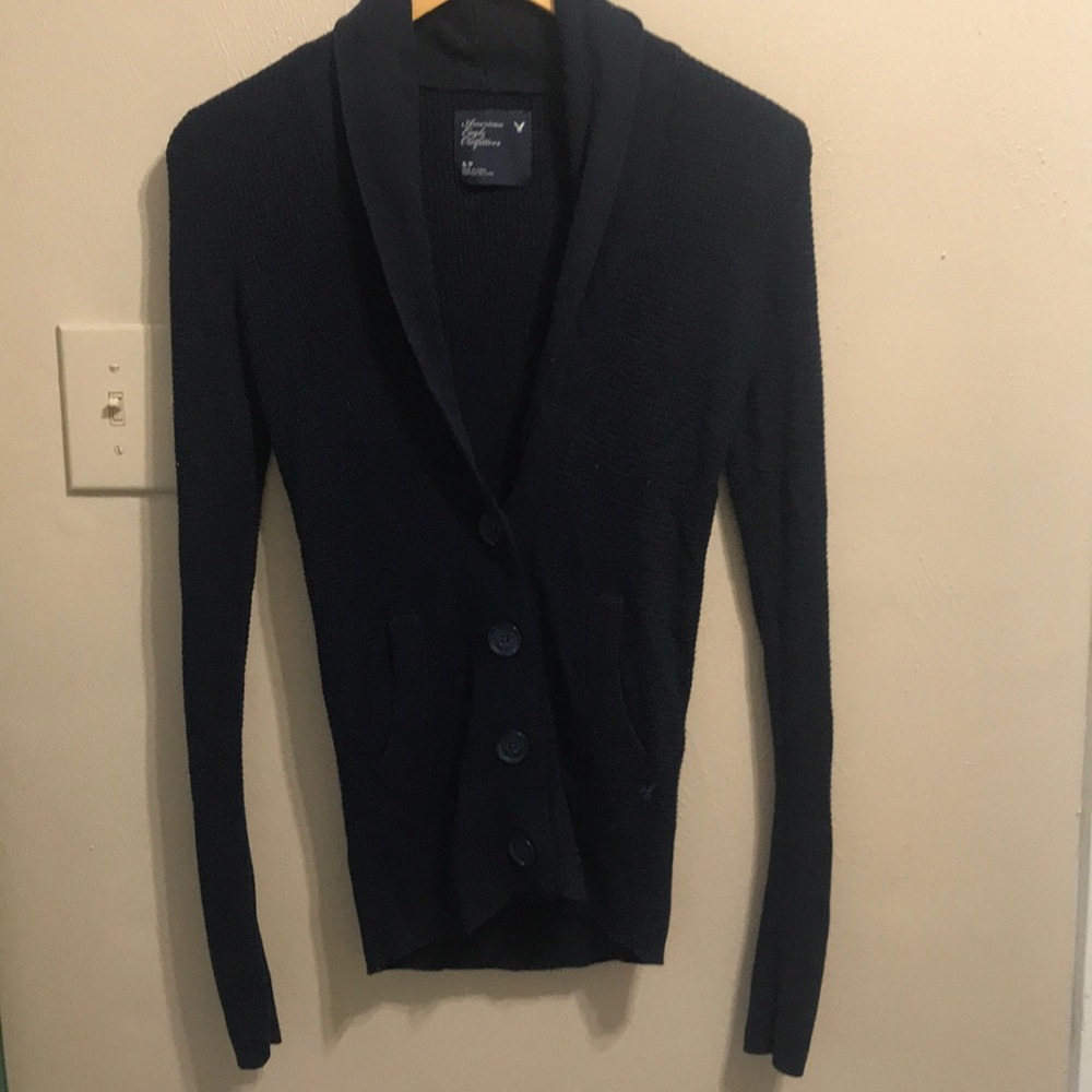 American Eagle Waffle Knit Sweater